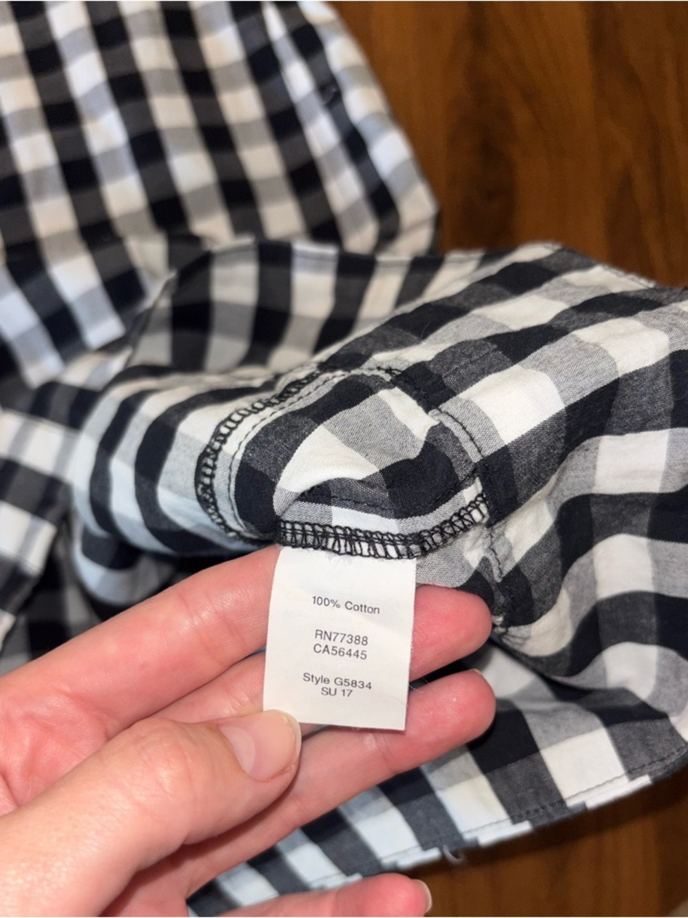 J. Crew B&W Buffalo Plaid Shirt Dress - Picture 13 of 14